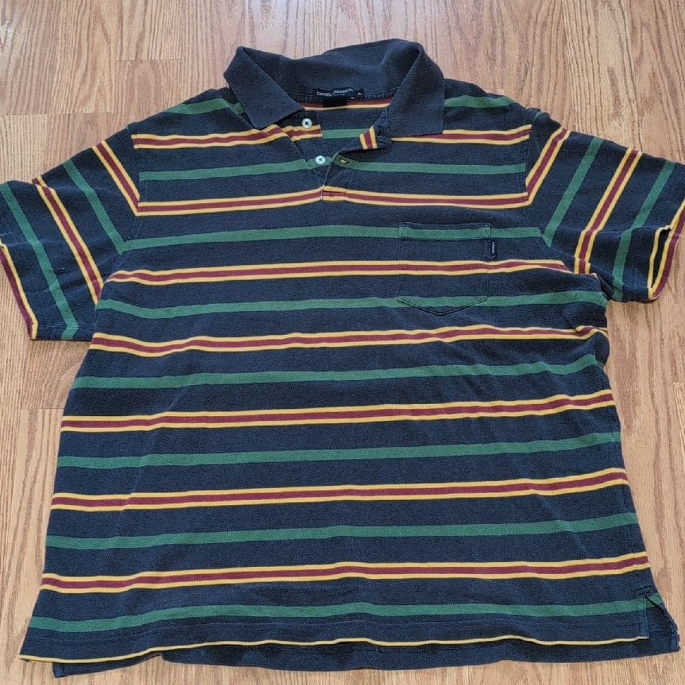 Daniel Cremieux Multicolor Striped Polo Shirt
